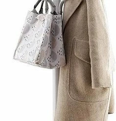 Acaza Design Kapstok Met 12 Haken - Perfect In Een Inkom Hal Of Als Staande Hoekmeubel - 182 Cm - Wit