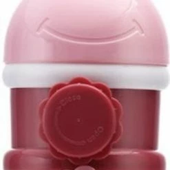 Tusunny Melkpoeder Toren - Babyvoeding Bewaarbakjes - Melkpoeder Doseerdoosjes - Kraam Cadeau - BPA Vrij / ROZE