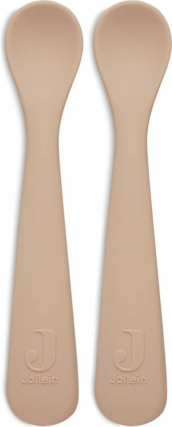 Jollein Lepeltje Siliconen - Pale Pink - 2 Stuks 2 Jollein Lepeltje Siliconen - Pale Pink - 2 Stuks - Afbeelding 2