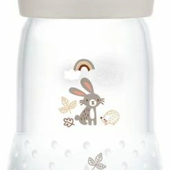 MAM Babyfles Easy Start Anti-Colic Elements Grijs 260 Ml, 1 St