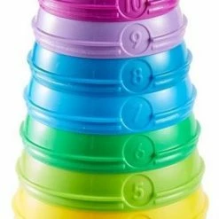 Fisher-Price Fisher Price Stapel En Rol Bekertjes - Kleuren