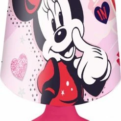 Disney Minnie Mouse Tafellamp - 18 Cm - Roze