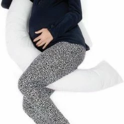 Baby Jem Babyjem - Zwangerschapskussen - Voedingskussen - Lichaamskussen - Zijslaapkussen - Ecru Wit 23 Baby Jem Babyjem - Zwangerschapskussen - Voedingskussen - Lichaamskussen - Zijslaapkussen - Ecru Wit -Telano-winkel 424x840 1