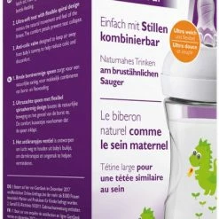 Philips Avent Natural Babyfles - SCF070/24 Babyfles (1m+) Voor Langzame Toevoer - 1x -Telano-winkel 427x840 2