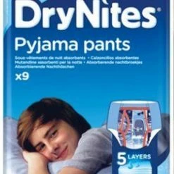 DryNites Absorberende Luierbroekjes Boy 8-15 Jaar 9 Stuks -Telano-winkel 432x840 1