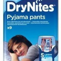 DryNites Absorberende Luierbroekjes Boy 8-15 Jaar 9 Stuks -Telano-winkel 441x840