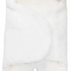 MINIIYOU Babyslaapzak Teddy Wit - Fleece Voering - Newborn 0-2 Maand