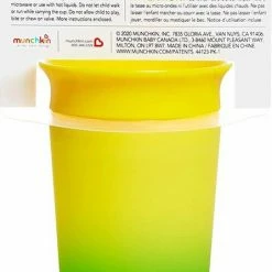 Munchkin Miracle 360 Colour Changing Sippy Cup Yellow -Telano-winkel 446x840