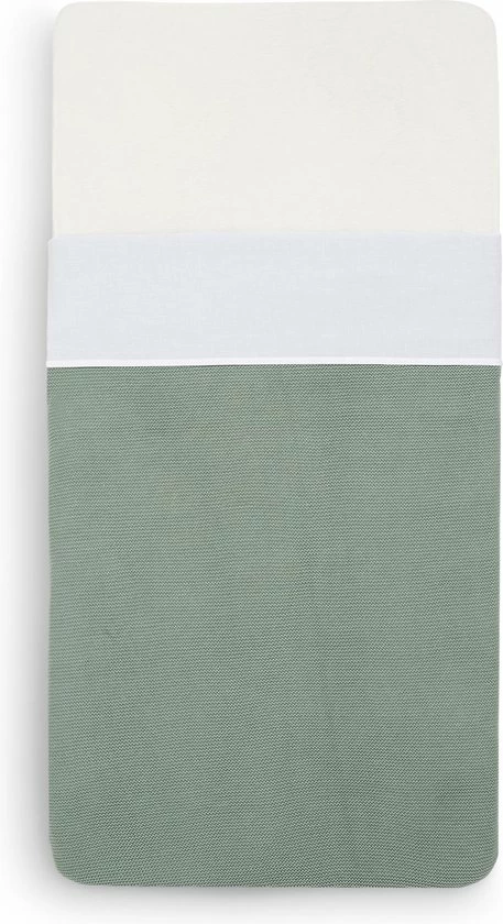 Jollein Baby Laken Ledikant 120x150cm - Wit 4 Jollein Baby Laken Ledikant 120x150cm - Wit - Afbeelding 4