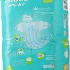 Pampers Baby Dry Luiers - Maat 3 - 6 Tot 10kg -136 Stuks -Telano-winkel 472x840