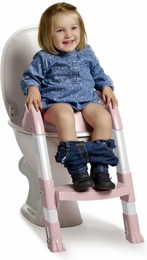Thermobaby Wc Verkleiner Met Trapje KiddyLoo Roze 4 Thermobaby Wc Verkleiner Met Trapje KiddyLoo Roze - Afbeelding 4