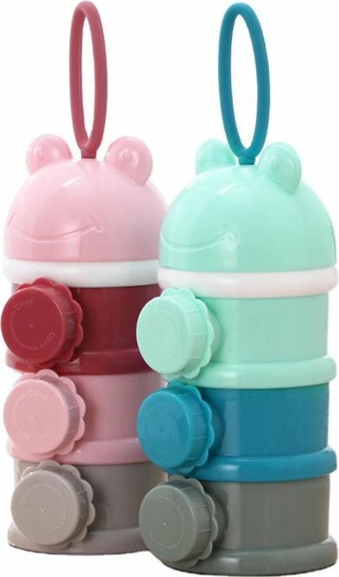 Tusunny Melkpoeder Toren - Babyvoeding Bewaarbakjes - Melkpoeder Doseerdoosjes - Kraam Cadeau - BPA Vrij / ROZE 2 Tusunny Melkpoeder Toren - Babyvoeding Bewaarbakjes - Melkpoeder Doseerdoosjes - Kraam Cadeau - BPA Vrij / ROZE - Afbeelding 2