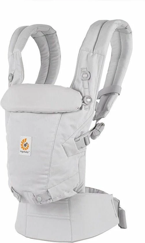 Ergobaby Draagzak Adapt Soft Touch Cotton Pearl Grey 1 Ergobaby Draagzak Adapt Soft Touch Cotton Pearl Grey
