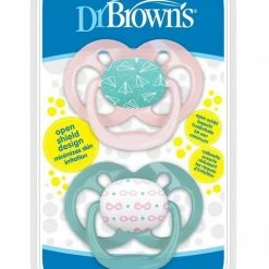 Dr. Brown's Advantage Fopspeen - Fase 2 - Roze - 2 Stuks -Telano-winkel 512x840 1
