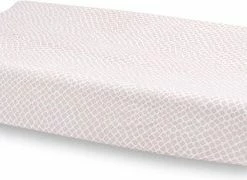 Jollein Aankleedkussenhoes Snake Jersey 50x70cm - Pale Pink -Telano-winkel 550x180