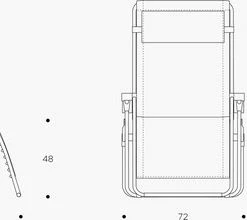 Lafuma RSXA Clip XL - Relaxstoel - Traploos Verstelbaar - Inklapbaar - Zero Gravity - Zwart -Telano-winkel 550x220 4