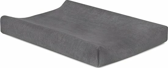 Jollein Aankleedkussenhoes Badstof 50x70cm - Storm Grey 1 Jollein Aankleedkussenhoes Badstof 50x70cm - Storm Grey