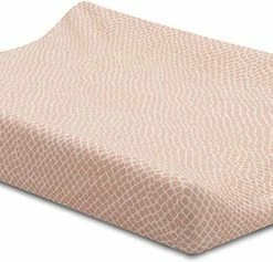 Jollein Aankleedkussenhoes Snake Jersey 50x70cm - Pale Pink