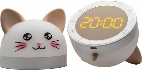 Twiish® Slaaptrainer – Kinderwekker – Nachtlampje – Wake Up Light – USB 1 Twiish® Slaaptrainer – Kinderwekker – Nachtlampje – Wake Up Light – USB