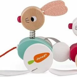 Janod Zigolos - Trekfiguur Konijnen 19 Janod Zigolos - Trekfiguur Konijnen -Telano-winkel 550x278