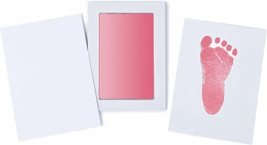 Merkloos My Unique Product Baby Handafdruk En Voetafdruk - Roze 3 Merkloos My Unique Product Baby Handafdruk En Voetafdruk - Roze - Afbeelding 3