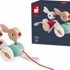 Janod Zigolos - Trekfiguur Konijnen 25 Janod Zigolos - Trekfiguur Konijnen -Telano-winkel 550x313 6