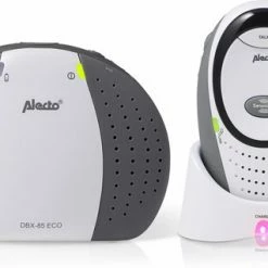 Alecto DBX-85 LIMITED - Full Eco DECT Babyfoon - Wit/Antraciet -Telano-winkel 550x318