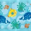 Supersales Badmat Antislip - Voor Kinderen En Baby’s – Douchemat – Badmat - Antislipmat Douche – Met Temperatuurindicator - 68 X 40 Cm