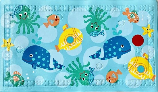Supersales Badmat Antislip - Voor Kinderen En Baby’s – Douchemat – Badmat - Antislipmat Douche – Met Temperatuurindicator - 68 X 40 Cm 1 Supersales Badmat Antislip - Voor Kinderen En Baby’s – Douchemat – Badmat - Antislipmat Douche – Met Temperatuurindicator - 68 X 40 Cm