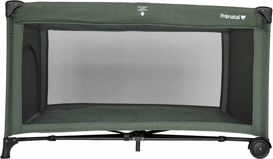 Prénatal Campingbedje Luxe Met Draagtas - Campingbed 120 X 60 Cm - Donkergroen 1 Prénatal Campingbedje Luxe Met Draagtas - Campingbed 120 X 60 Cm - Donkergroen