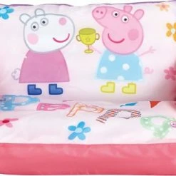 Peppa Pig - Uitklapbaar 2 In 1 Opblaasbaar Zit- En Lig Bankje