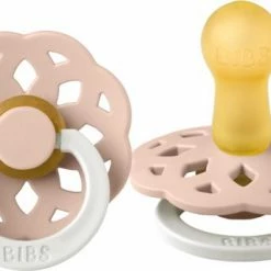 Bibs Boheme Glow In The Dark Blush 6-18 Mnd Fopspeen 220256C