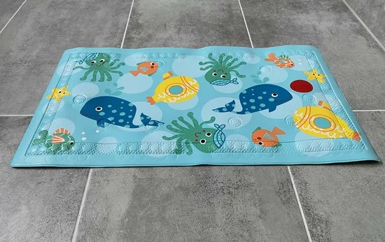 Supersales Badmat Antislip - Voor Kinderen En Baby’s – Douchemat – Badmat - Antislipmat Douche – Met Temperatuurindicator - 68 X 40 Cm 6 Supersales Badmat Antislip - Voor Kinderen En Baby’s – Douchemat – Badmat - Antislipmat Douche – Met Temperatuurindicator - 68 X 40 Cm - Afbeelding 6