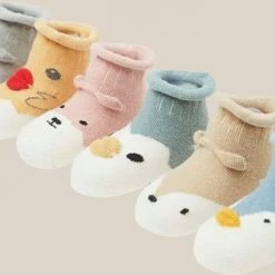 Merkloos Babysokken - Poesje - Katoen - Antislip - 0-12 Maanden - Babysokjes - Baby Slofjes - Kraamcadeau - Baby Cadeau -Telano-winkel 550x349 1