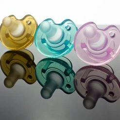 MijnNami Soother Speen Duo Pak - Turquoise & Roze - Nicu - 100% Voedselgraad Siliconen - Newborn Fopseen - 0-6 Maanden -Telano-winkel 550x353 1