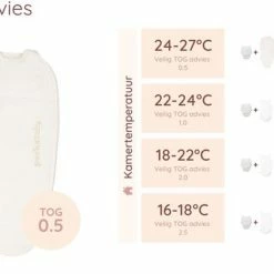 Puckababy Inbakerslaapzak Original Piep 0-3 Maanden - Pure -Telano-winkel 550x356 2