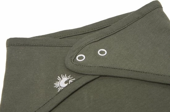 Jollein Slab Bandana Stargaze - Leaf Green - 2 Stuks 3 Jollein Slab Bandana Stargaze - Leaf Green - 2 Stuks - Afbeelding 3