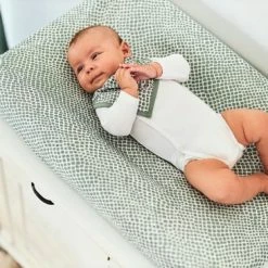 Jollein Aankleedkussenhoes Snake Jersey 50x70cm - Pale Pink -Telano-winkel 550x366 104