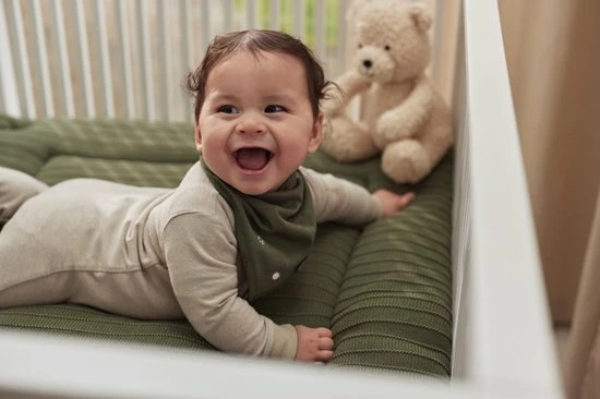 Jollein Slab Bandana Stargaze - Leaf Green - 2 Stuks 4 Jollein Slab Bandana Stargaze - Leaf Green - 2 Stuks - Afbeelding 4