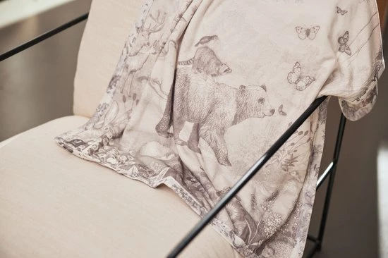 Jollein Baby Deken Wieg Jersey 75x100cm Pimpelmees - Forest Animals 9 Jollein Baby Deken Wieg Jersey 75x100cm Pimpelmees - Forest Animals - Afbeelding 9