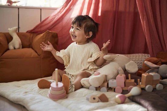 Jollein Baby Klamboe Vintage 245cm - Rosewood 7 Jollein Baby Klamboe Vintage 245cm - Rosewood - Afbeelding 7