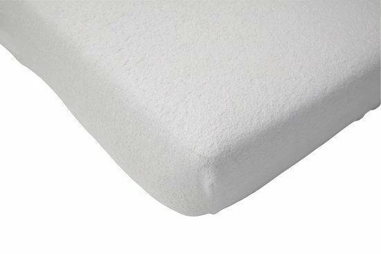 Jollein Hoeslaken Molton Wieg 50x90cm - Wit 4 Jollein Hoeslaken Molton Wieg 50x90cm - Wit - Afbeelding 4