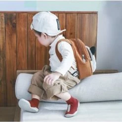 Selfcare Baby Eerste Schoen | Anti Slip Babyschoen | Zachte Rubber Zool | 6-12 Maanden - Bruin -Telano-winkel 550x370 5