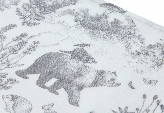 Jollein Hydrofiele Doek 115x115cm Pimpelmees - Forest Animals 9 Jollein Hydrofiele Doek 115x115cm Pimpelmees - Forest Animals - Afbeelding 9