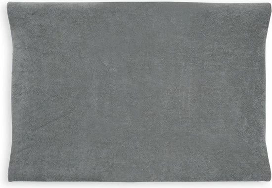 Jollein Aankleedkussenhoes Badstof 50x70cm - Storm Grey 2 Jollein Aankleedkussenhoes Badstof 50x70cm - Storm Grey - Afbeelding 2