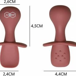 JU&MP Kinderbestek - Baby - Baby Lepeltjes - Baby Bestek - BPA-Vrij - 4 Stuks -Telano-winkel 550x383