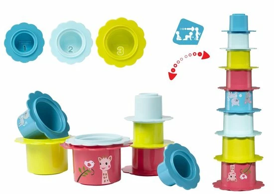 Sophie De Giraf - Cadeauset - Early Learning Toys Set 4 Sophie De Giraf - Cadeauset - Early Learning Toys Set - Afbeelding 4