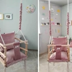 Merkloos Babyschommel Babyzitje - Stof Hout - Babyschommel Binnen - Kinderschommel - Schommel Baby Zitje - Schommelzitjes - Schommelstoel - Roze 14 Merkloos Babyschommel Babyzitje - Stof Hout - Babyschommel Binnen - Kinderschommel - Schommel Baby Zitje - Schommelzitjes - Schommelstoel - Roze -Telano-winkel 550x399 4