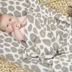 Meyco Panter Wiegdeken - 75x100 Cm - Neutral -Telano-winkel 550x401 2