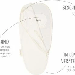 Puckababy Inbakerslaapzak Original Piep 0-3 Maanden - Pure -Telano-winkel 550x404